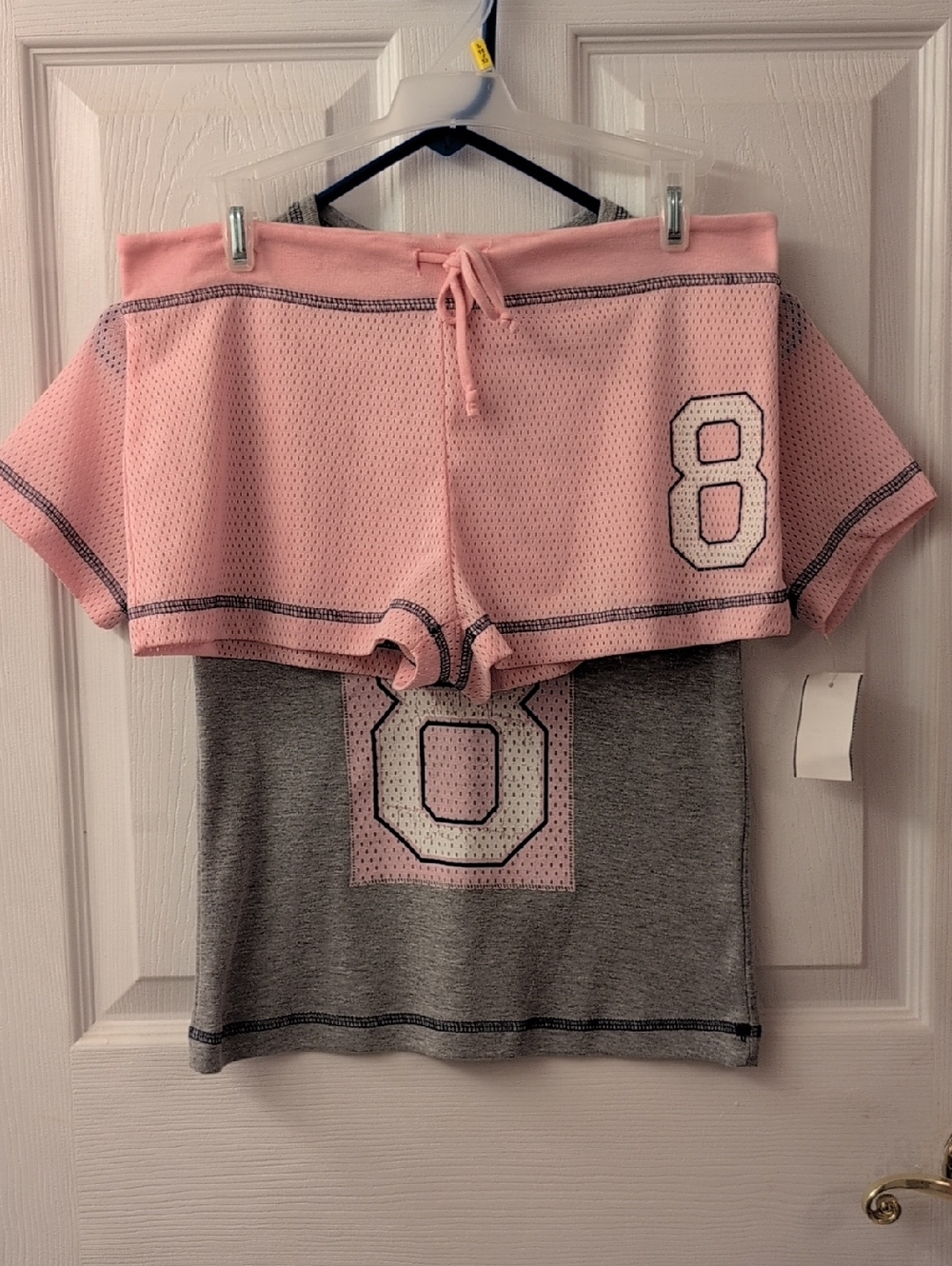 NWT Y2K Pink Short Set